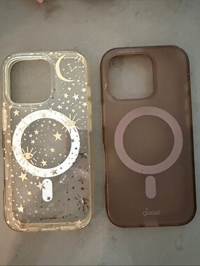 Sonix Clear Star & Brown MagSafe Phone Cases